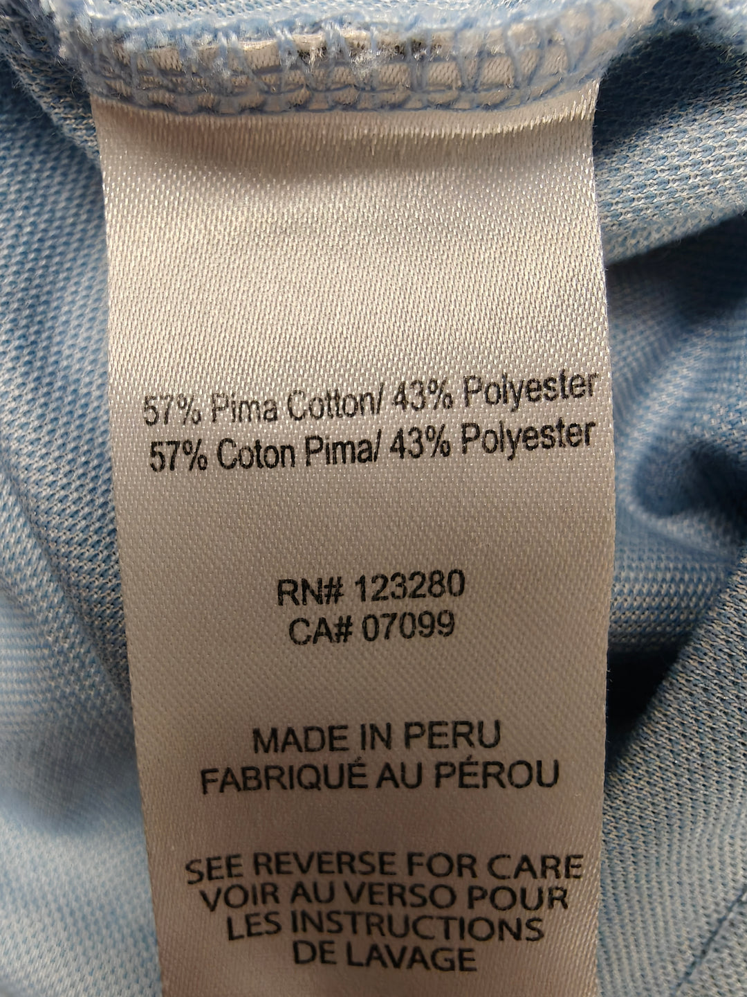 Mens TravisMathew Polo Blue XL