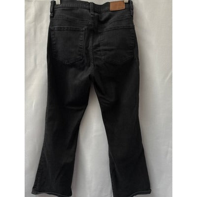 Madewell Black Flared Jeans