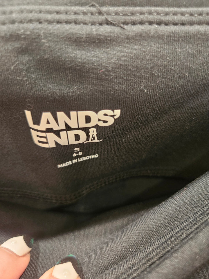 Womens Lands’ End Women’s Active High Rise Compression Pocket Leggings – Small