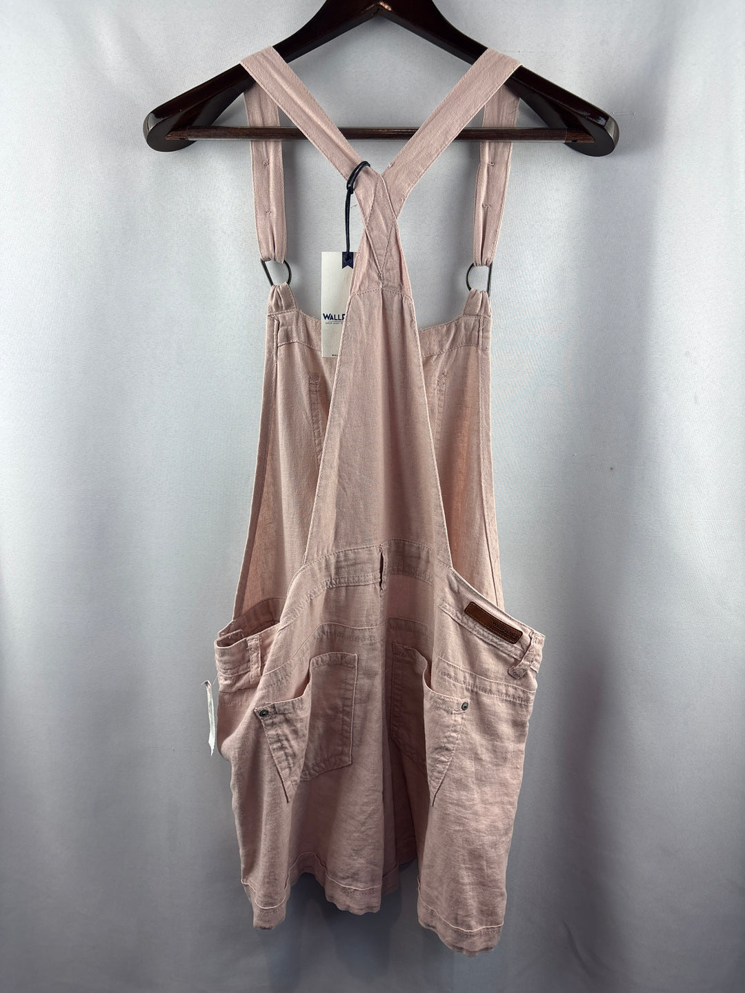 Women’s Wallflower XL Millennial Pink Overall Shorts
