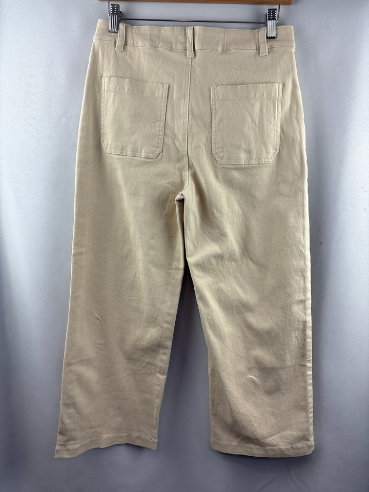 Women’s Hayes Size 6P Khaki Wide Leg Jeans