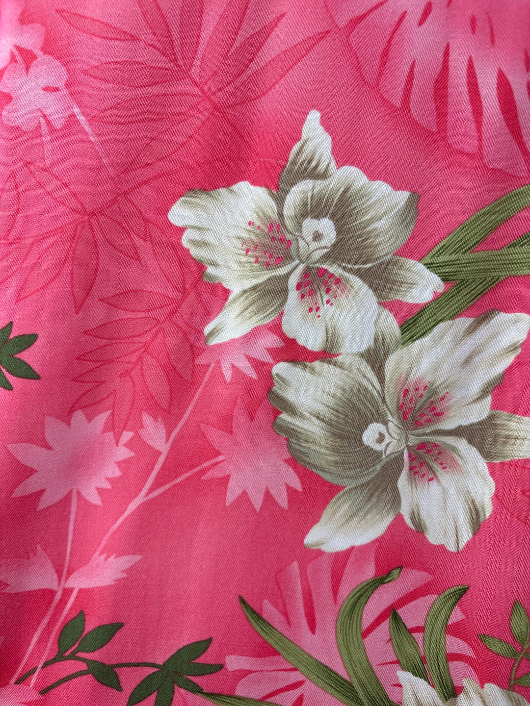 Women’s La Cabaña Medium Pink Maxi Dress w/ Florals