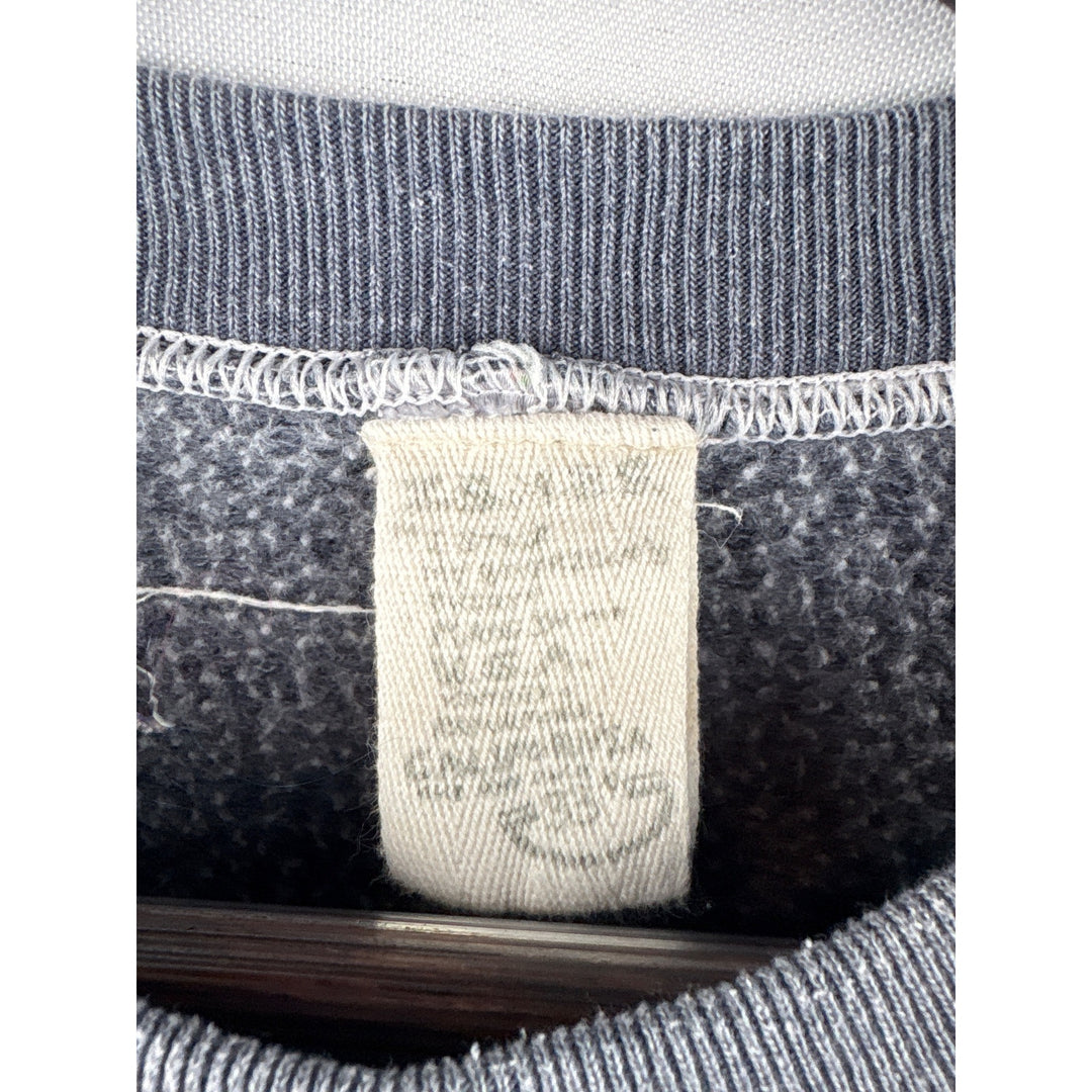 Women’s I.S.M.B.S. Medium Grey & Pink Acid Wash w/ Ef It Embroidery Crewneck