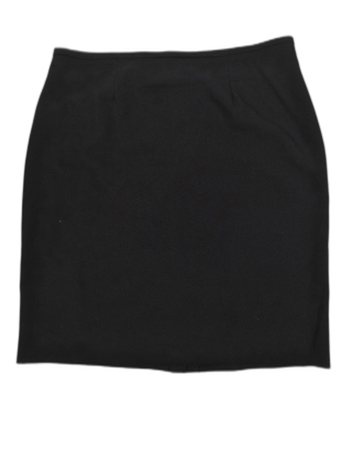 Womens Unbranded Pencil Skirt Black Size 16