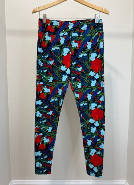 Lularoe Bundle (3) Tall &amp; Curvy Leggings – Mixed Prints SzXLTall &amp; Curvy(12–14)