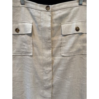 Women’s Ann Taylor Beige Pencil Skirt Sz 16