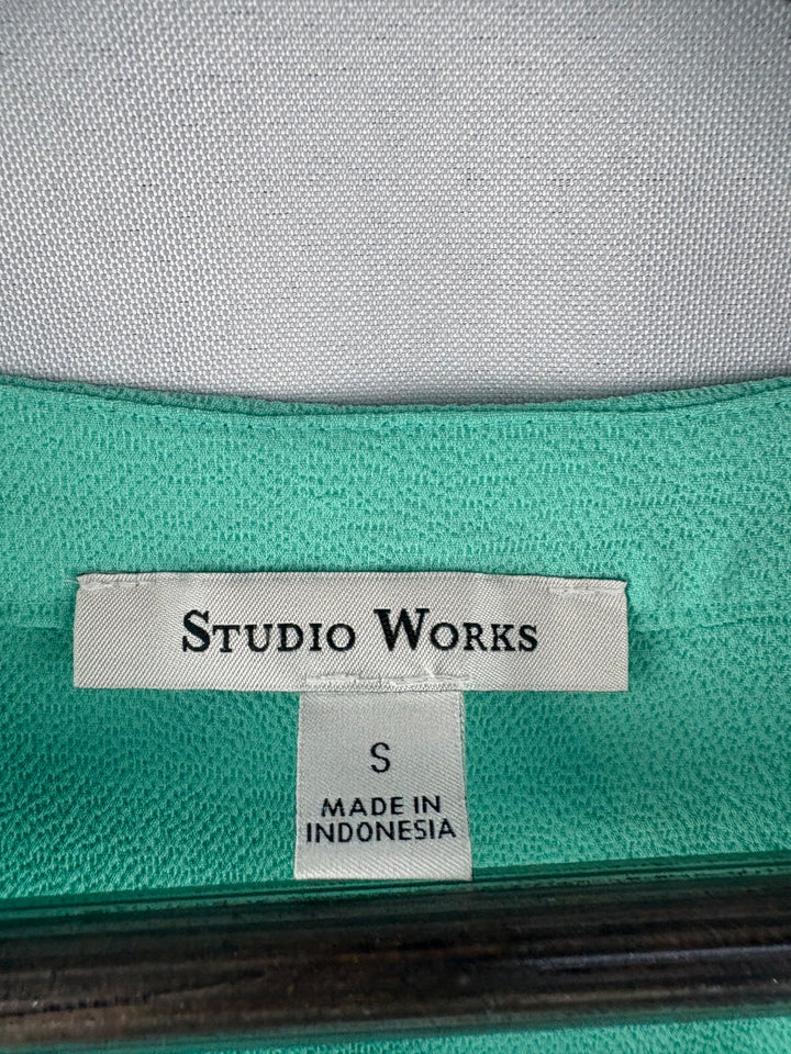 Women’s Studio Works Small Tiffany Blue Blouse