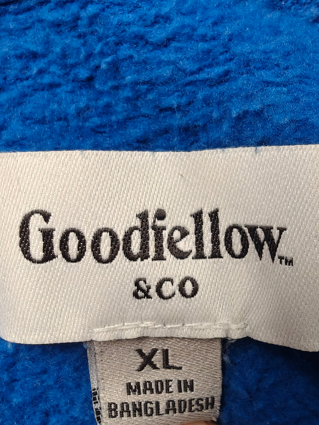 Men’s Goodfellow &amp; Co Pullover Hoodie Blue XL