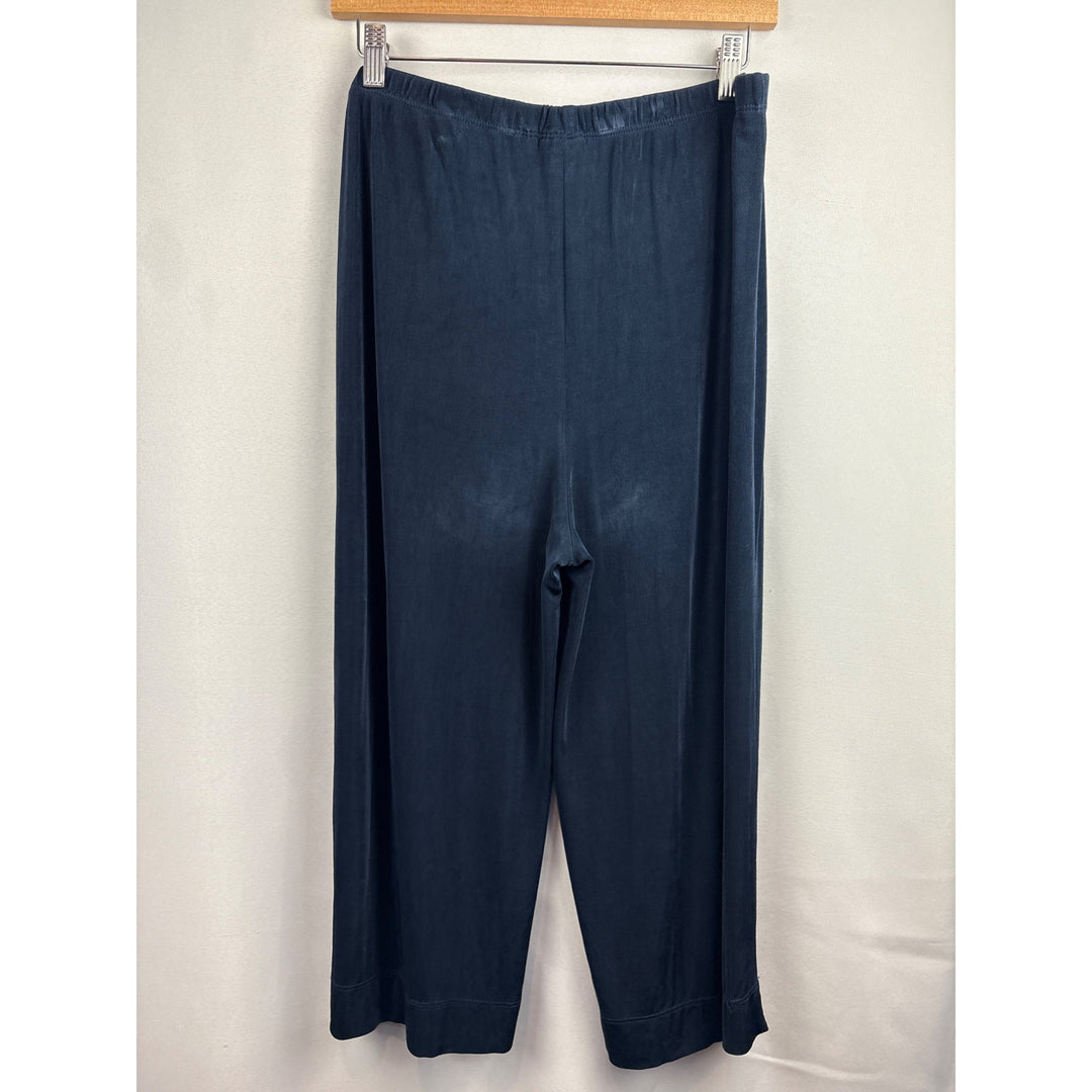 Women’s Chico’s Size 1XL Navy Blue Gaucho’s
