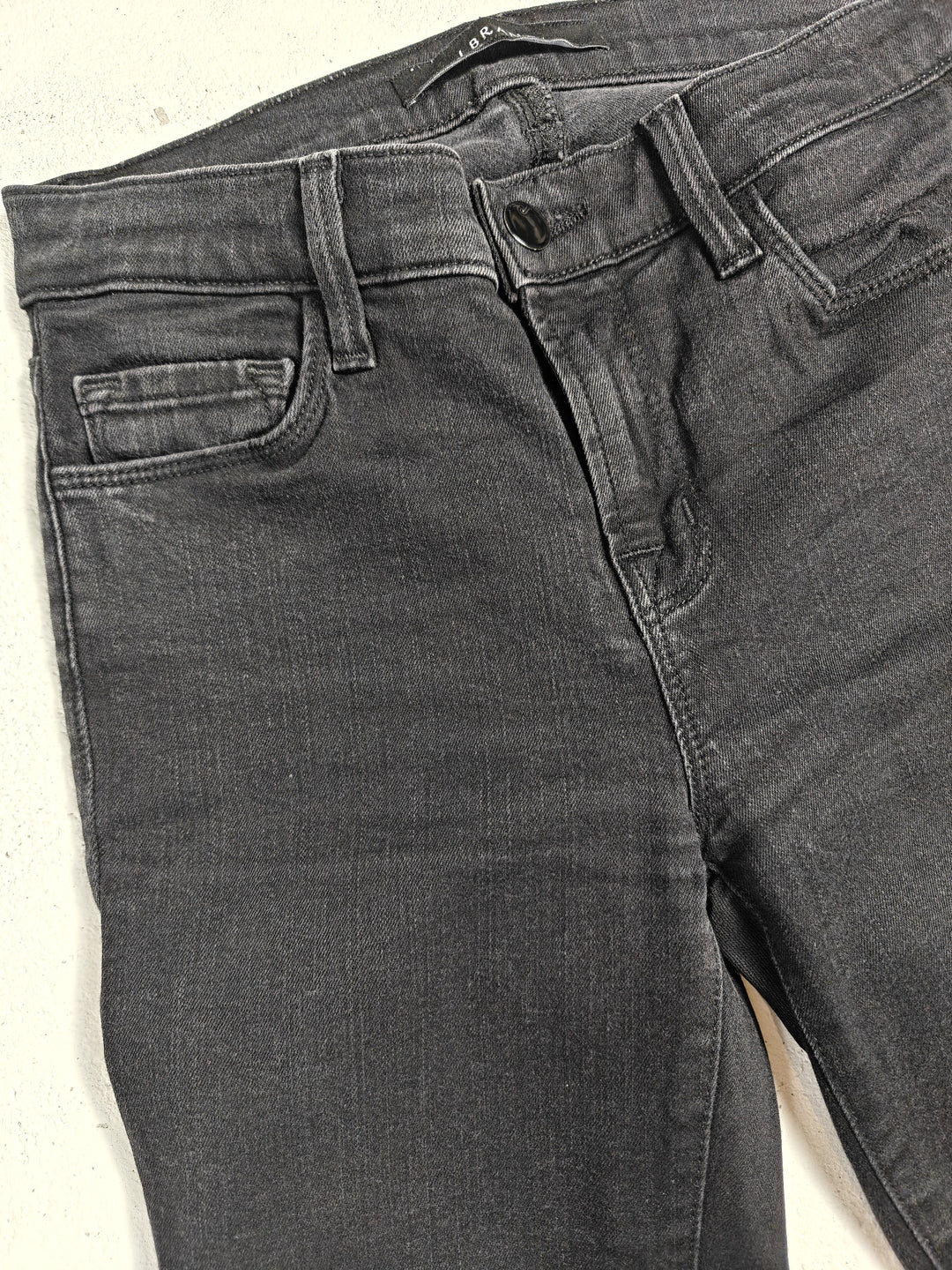 Women J Brand Skinny Jeans Black Size 25
