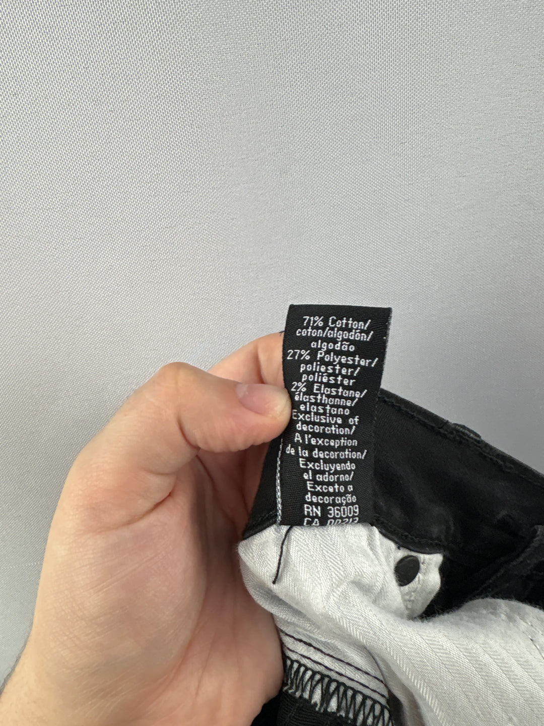 Women’s Calvin Klein Size 8x30 Black Skinny Jeans