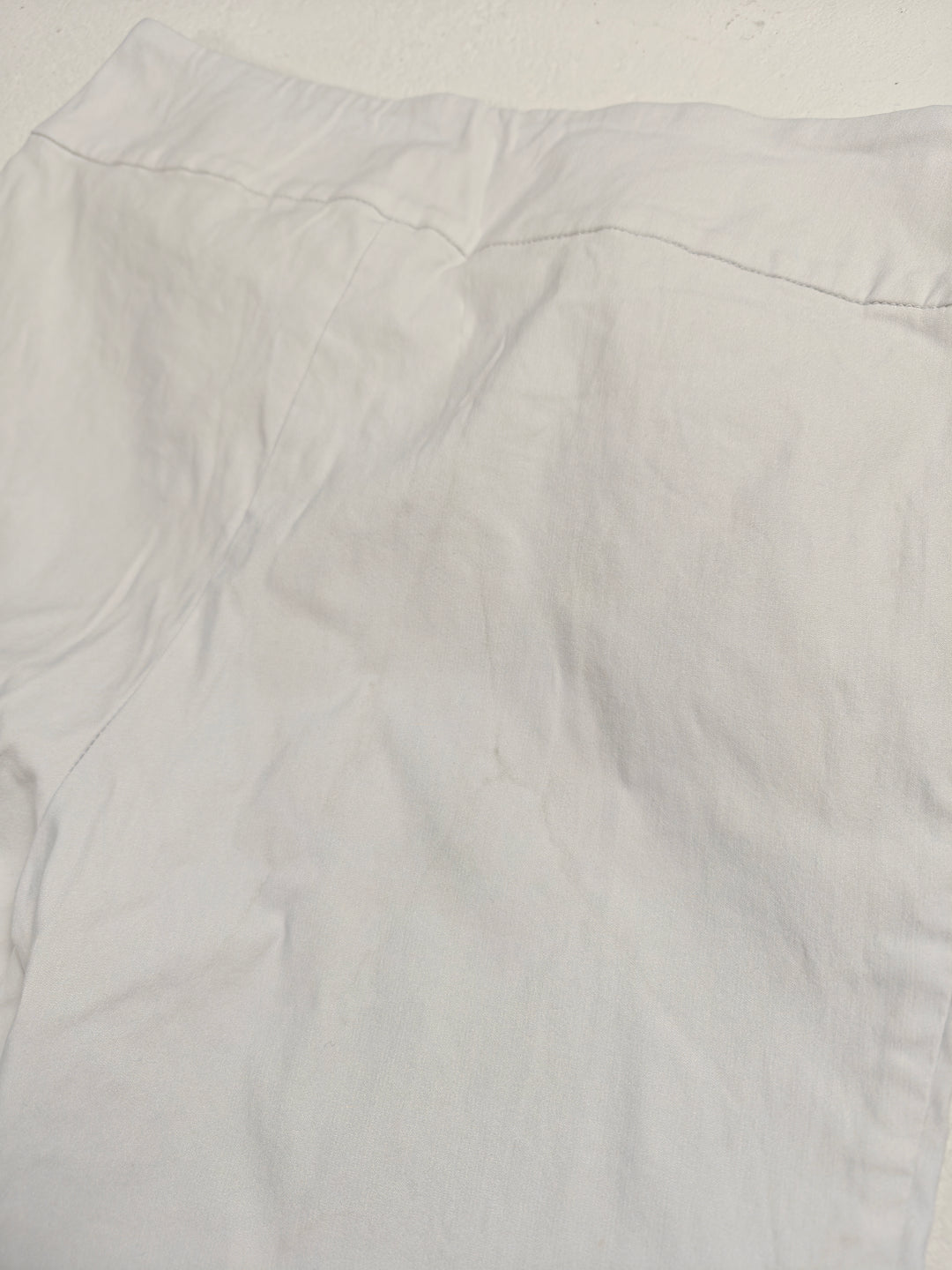 Womens Lisette L Straight Leg Pants White Size 8
