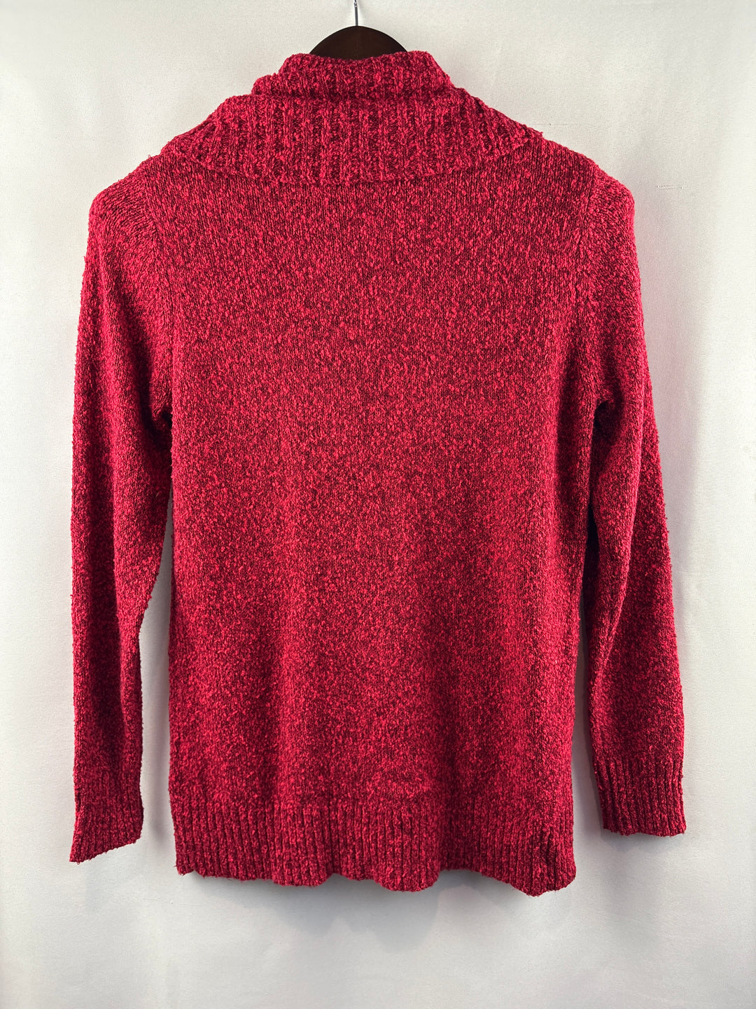Women’s Rafaella Small Cherry Red Turtleneck Sweater