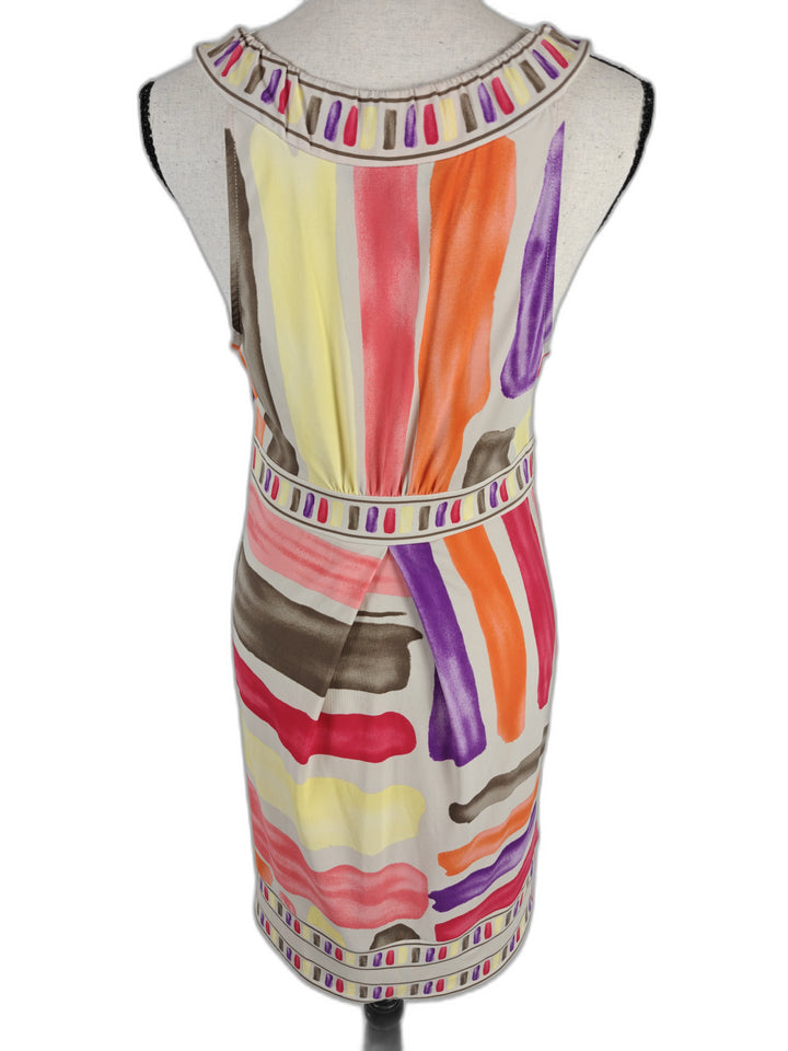 Women BCBGMAXAZRIA Tunic Dress Multicolor Size S