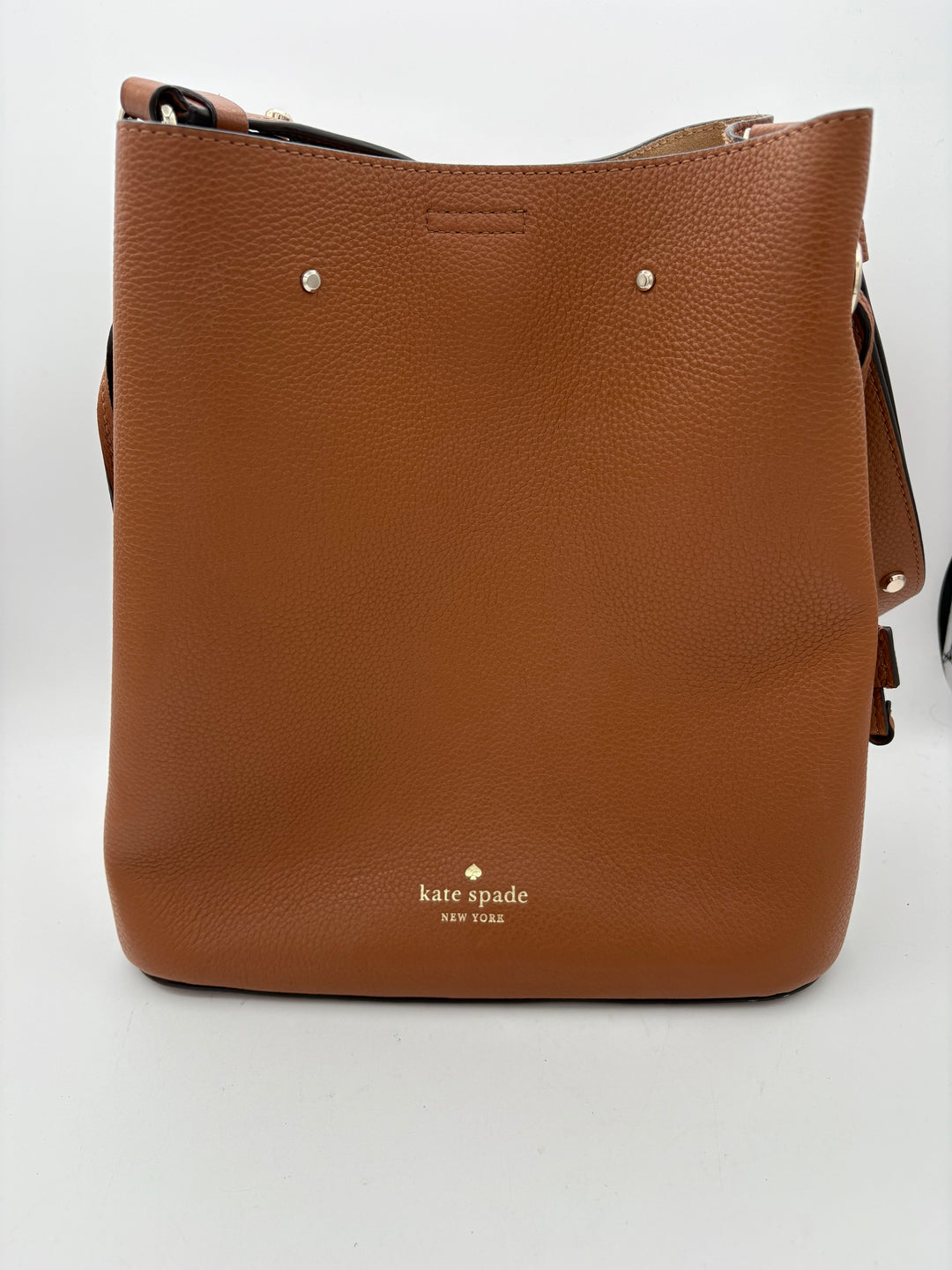 Women’s Kate Spade Coffee Brown Leather Shoulder Purse