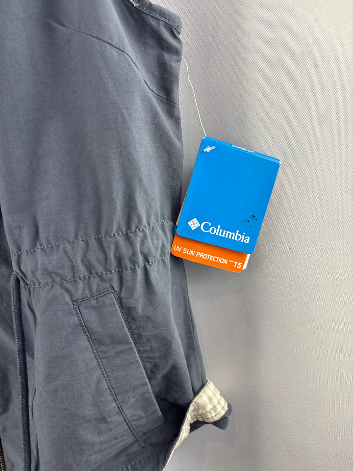 Women’s Columbia Small Charcoal Gray Vest