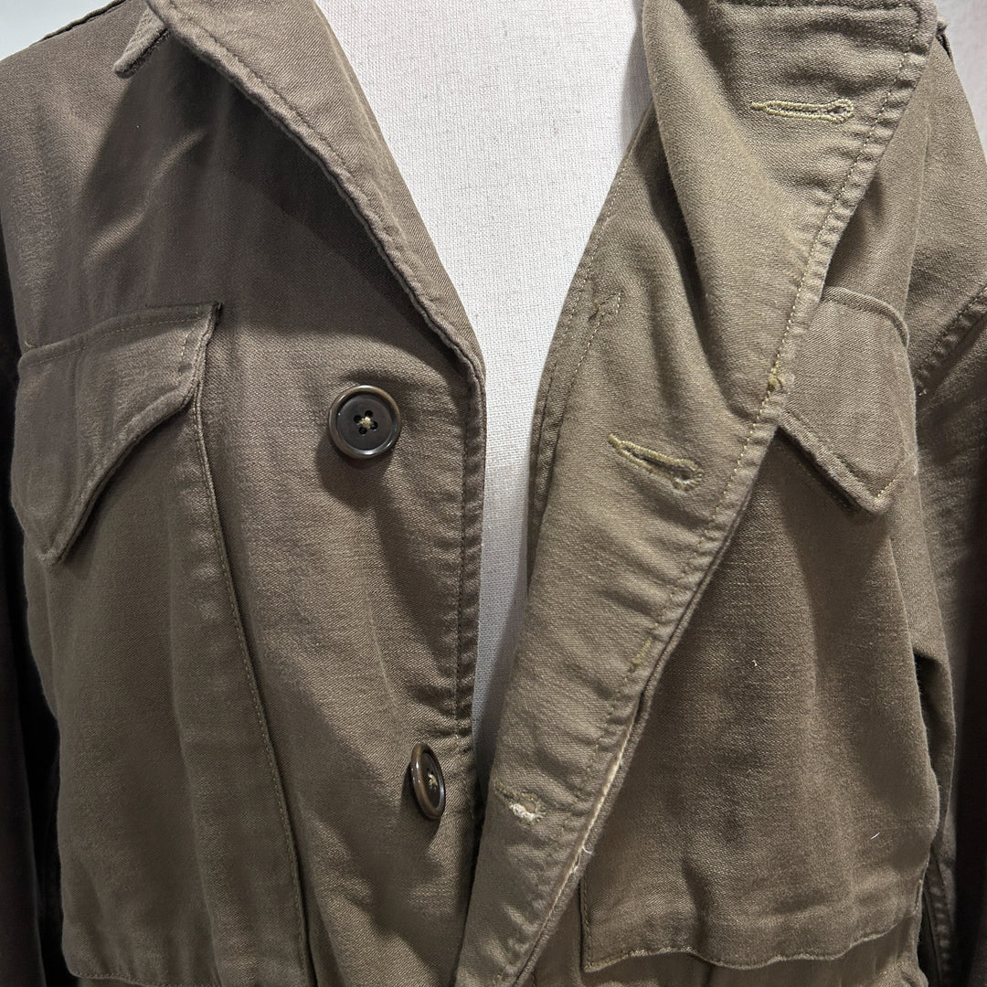 Buck Mason Women's Reverse Sateen Field Jacket Size Small Canvas Chore Jacket