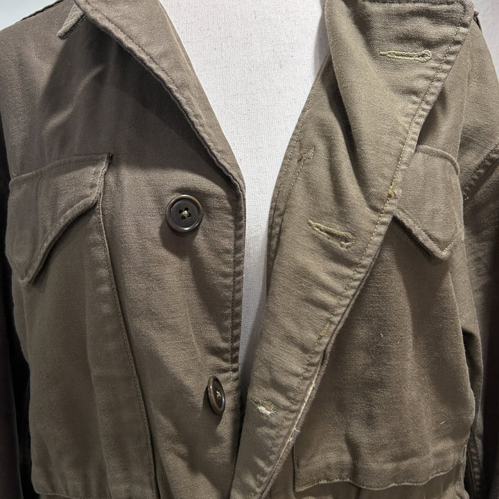 Buck Mason Women's Reverse Sateen Field Jacket Size Small Canvas Chore Jacket