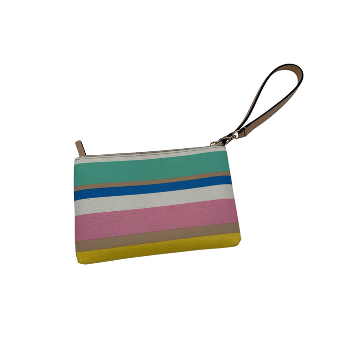 Women’s Kate Spade Mini Hand Wallet with color stripes