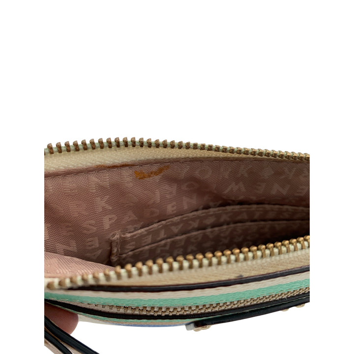 Women’s Kate Spade Mini Hand Wallet with color stripes