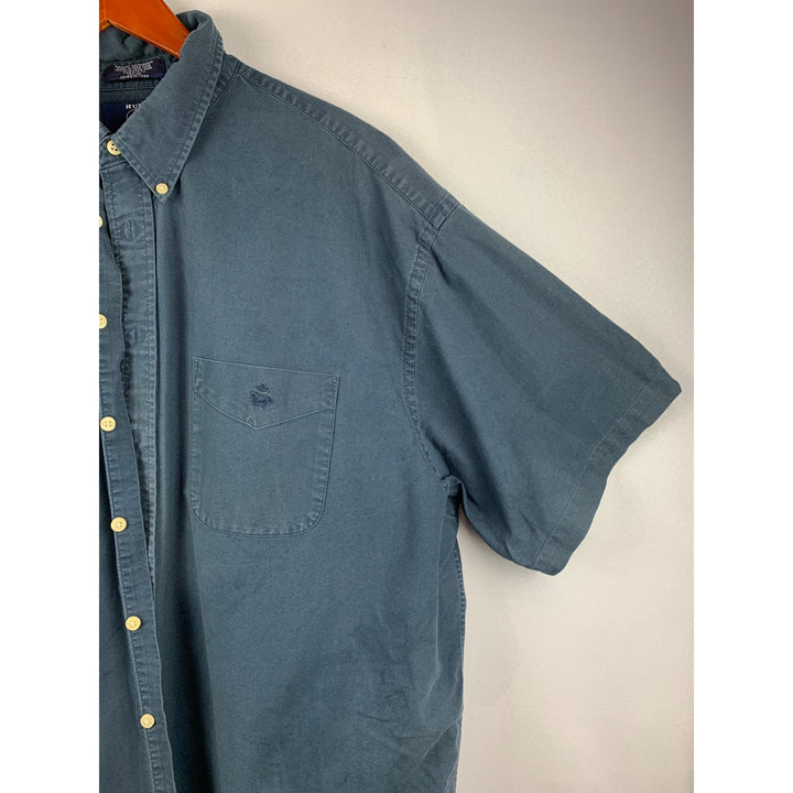 Hunt Club Mens Short Sleeve Button-Up Shirt XL