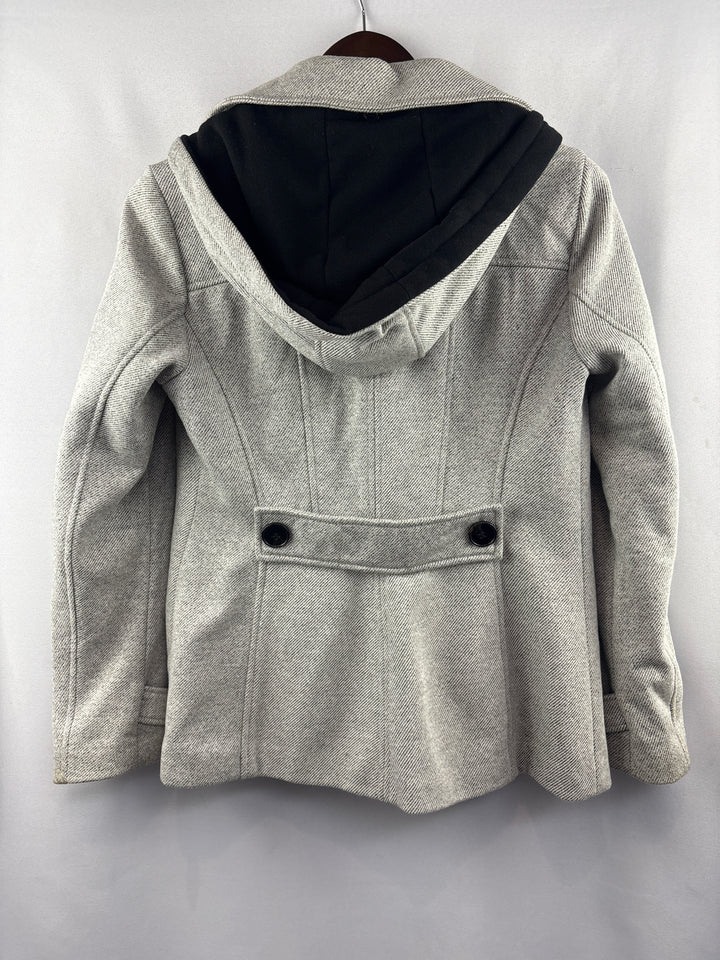 Women’s Liverpool Medium Whiteish Gray Peacoat