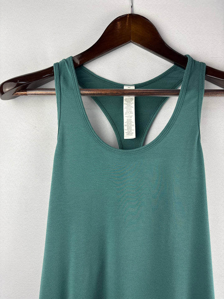 Women’s Alo Medium Grayish Green Racerback Sports Tank