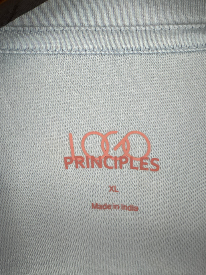 Women’s LOGO Principles XL Sky Blue Short Sleeve Shirt