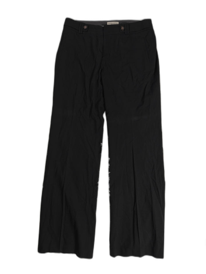 Womens Banana Republic Jackson Fit Dress Pants Black Size 12L