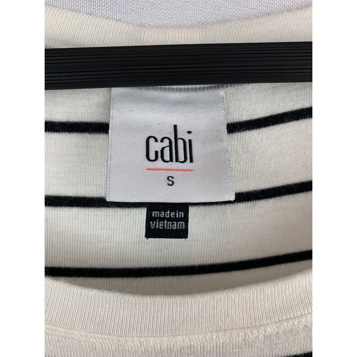Cabi Striped Sleeveless Top S