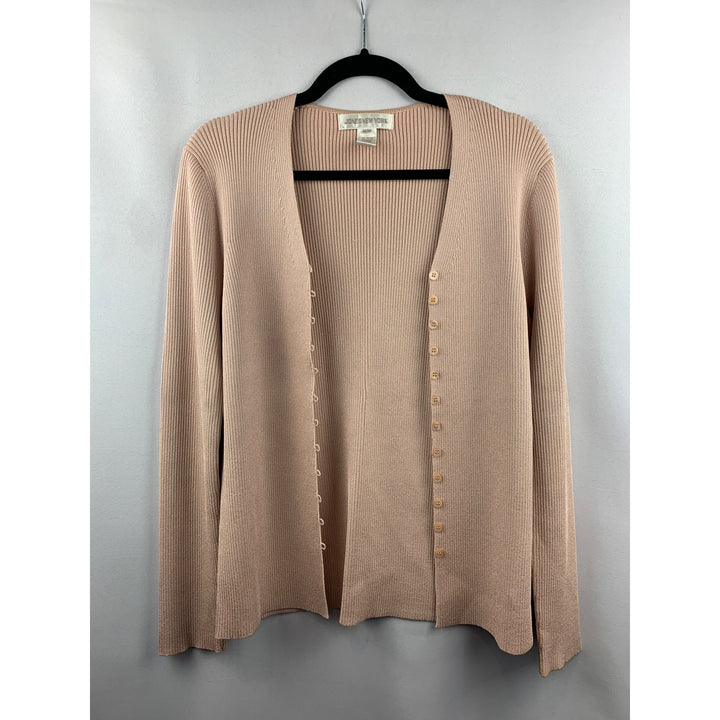 Women's Jones New York Pink Tank & Cardigan Set Size M