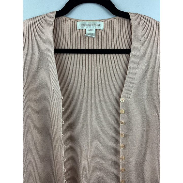 Women's Jones New York Pink Tank & Cardigan Set Size M