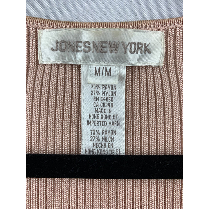 Women's Jones New York Pink Tank & Cardigan Set Size M