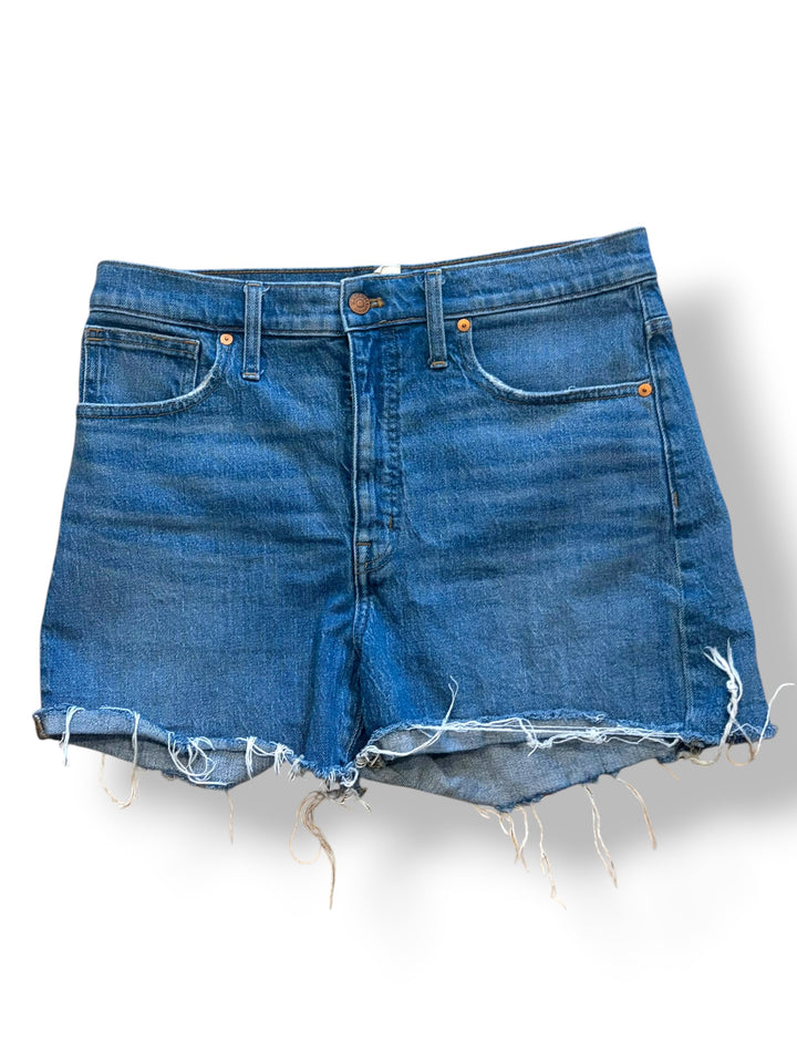 Madewell High Rise Denim Cutoff Shorts Size 30/10 Frayed Hem Daisy Dukes Western