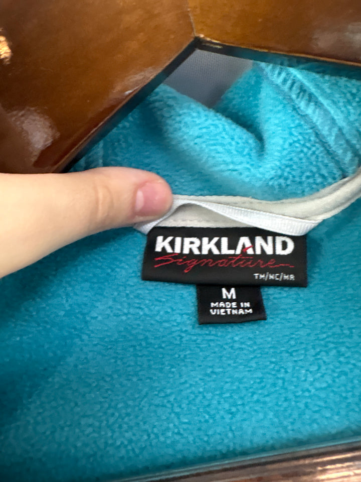 Women’s Kirkland Signature Medium Teal Rain Jacket