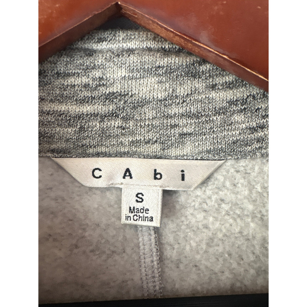 Cabi Womens Gray Button-Front Jacket Size S