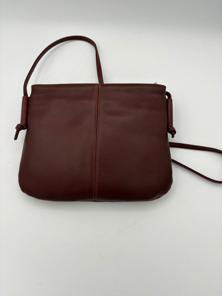 Women’s Vicosta Rust Red Leather Crossbody Purse