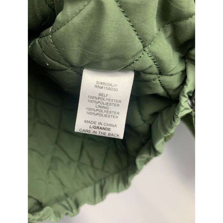 Women’s Love Tree Green Sherpa Sweater Size L