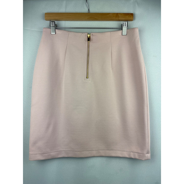 Premise Studio Womens Pink Pencil Skirt Size 8 Rayon Nylon Blend