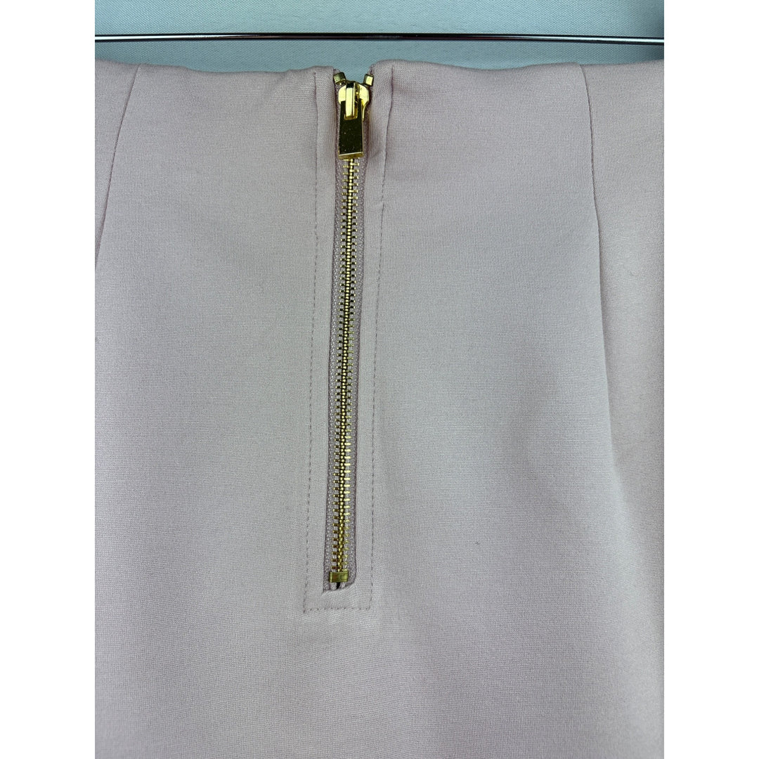 Premise Studio Womens Pink Pencil Skirt Size 8 Rayon Nylon Blend