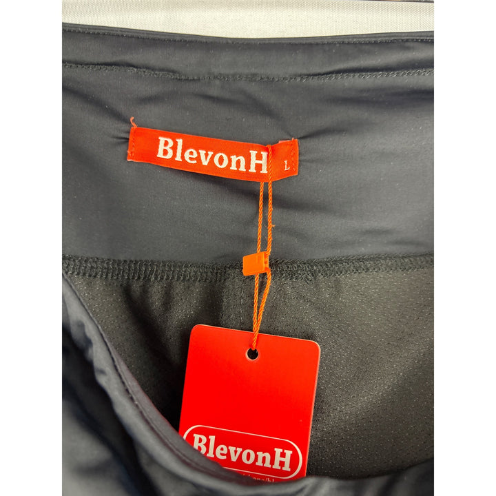 BlevonH Womens Black Athletic Skort L