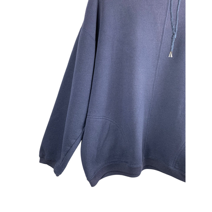 Pro Spirit Navy Blue & Gray Hooded Sweatshirt L