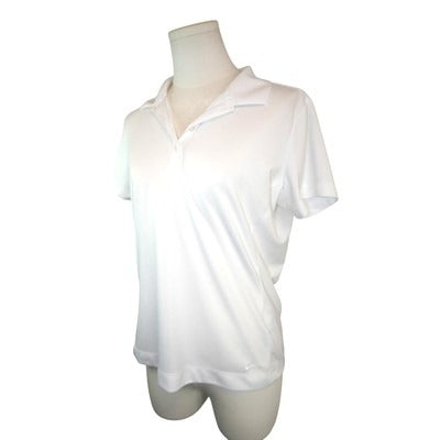 Nike Golf Dri-Fit Womens Polo Shirt Medium White