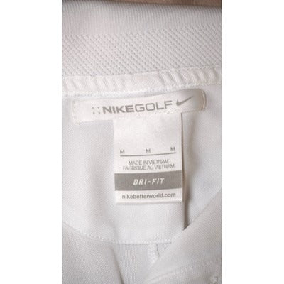 Nike Golf Dri-Fit Womens Polo Shirt Medium White