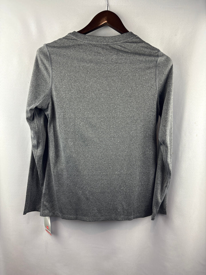 Women’s Hanes Sports Medium Heather Gray Long Sleeve Shirt
