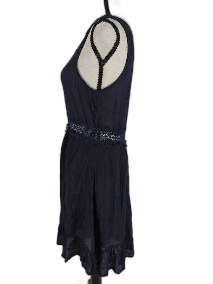 Women Blu Pepper Dress Navy Blue Size M
