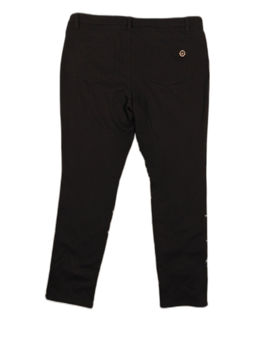 Womens Michael Michael Kors Skinny Pants Black Size 14