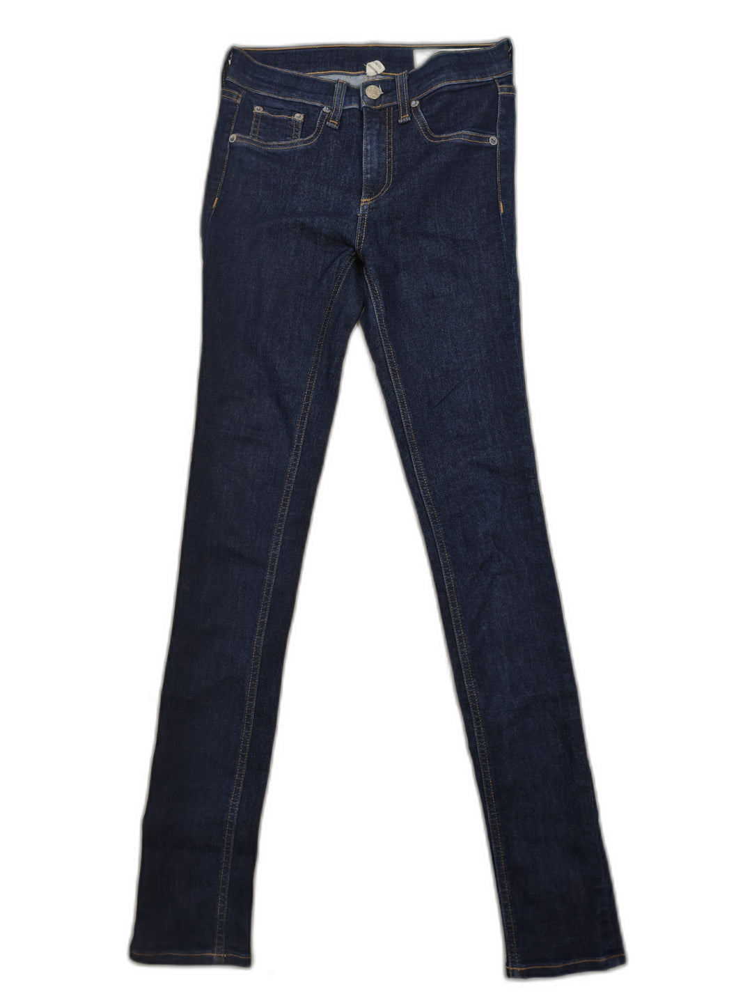 Womens Rag &amp; Bone Skinny Jeans Dark Wash Size 24