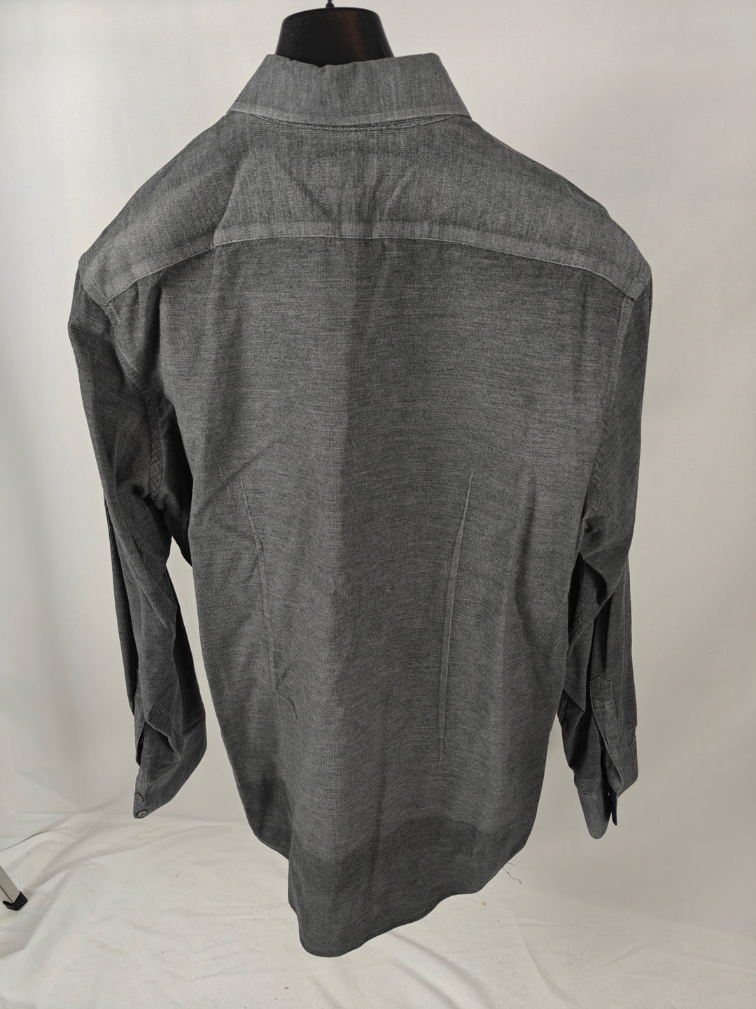 Men’s Zara Man Tailored Fit Dress Shirt Gray XL