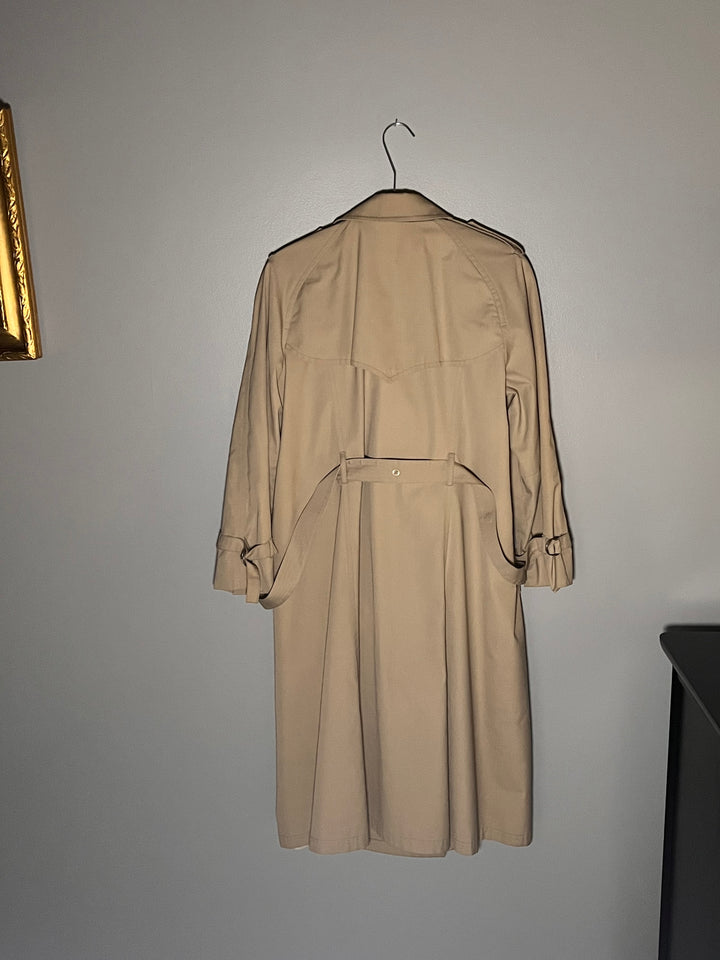 Vintage Women's London Fog Khaki Trench Coat Size 12